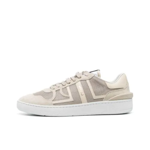 Lanvin Clay Skateboard Shoes Women's Low-Top Off White