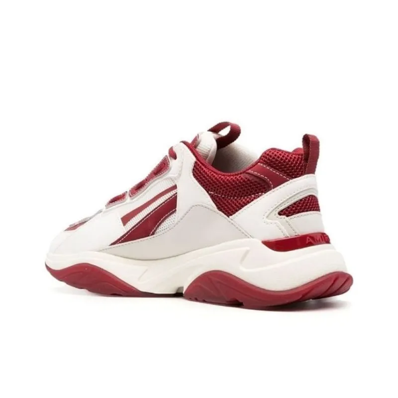 AMIRI Bone Runner 'White Red'-3