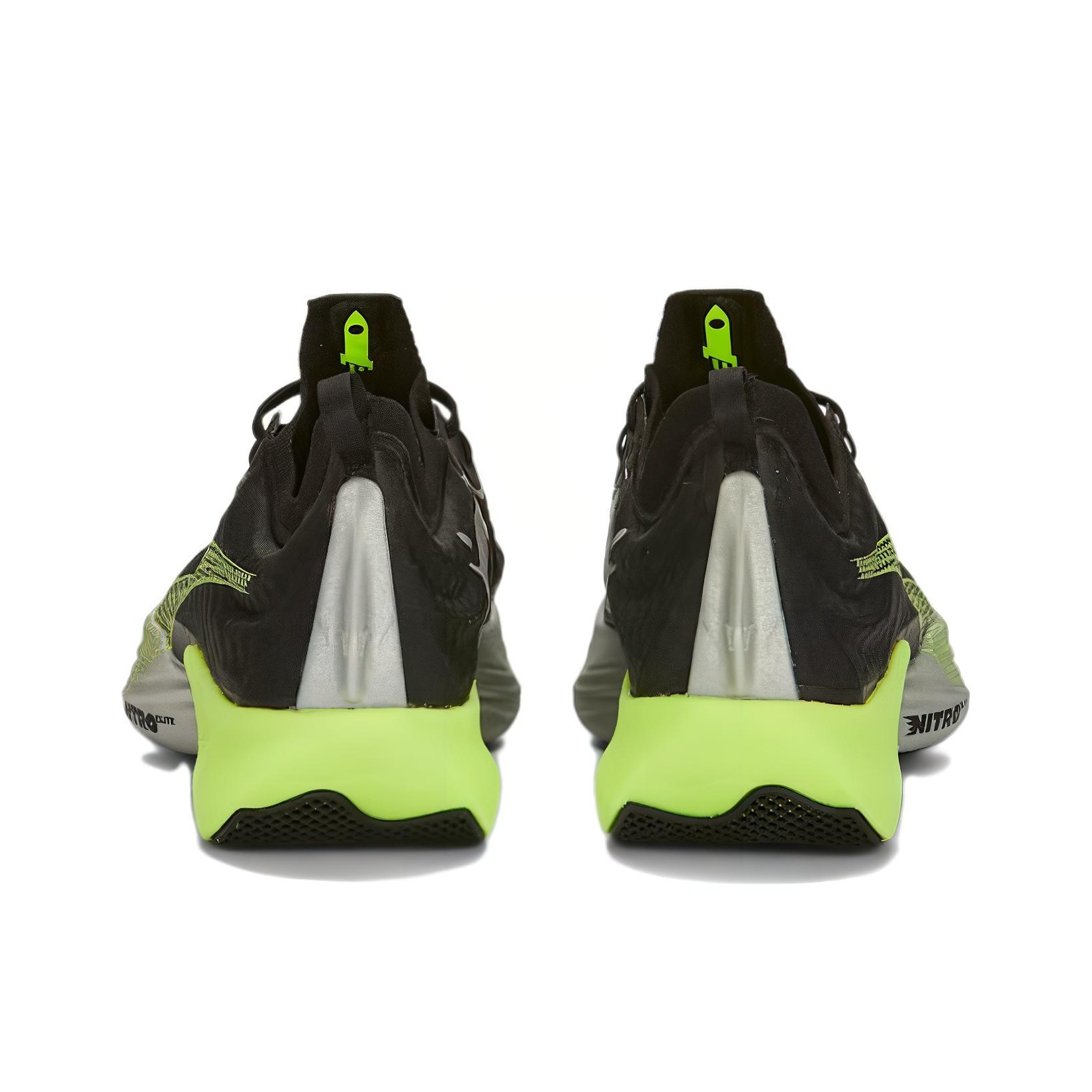 PUMA Fast-R Nitro Elite Carbon 'Black Lime Squeeze' - POIZON