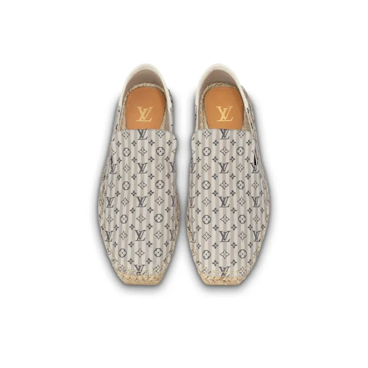 LOUIS VUITTON Bidart Espadrille Shoes 'Beige Monogram'-3