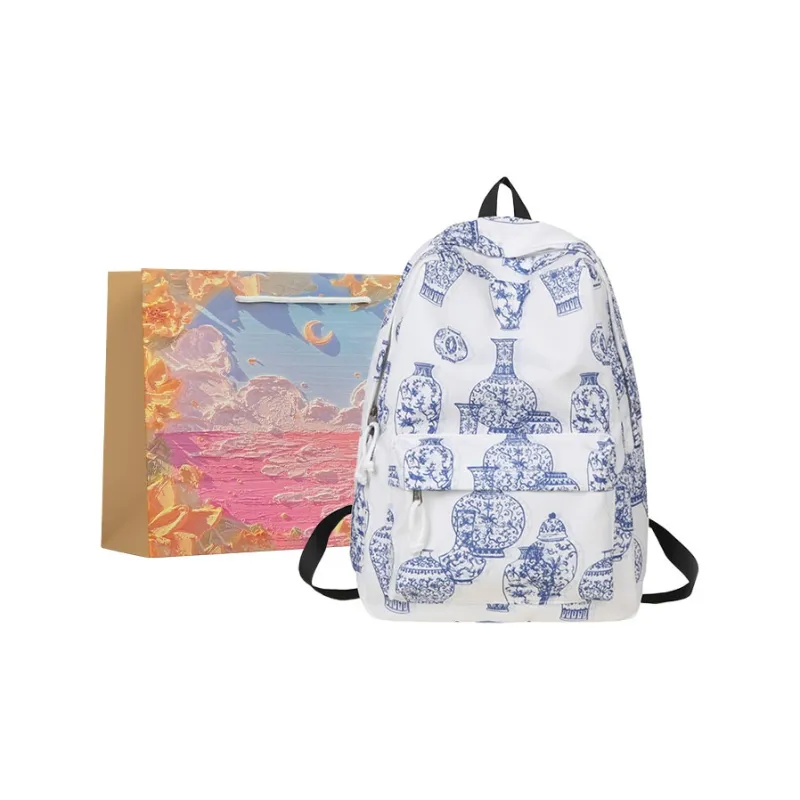 BRINCH Nylon Backpack Unisex Multicolor-0
