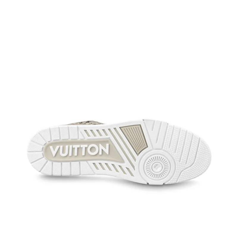 LOUIS VUITTON Lv Trainer Sneakers 'Beige Monogram'-4