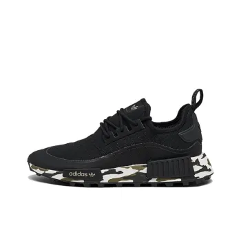 Adidas Originals NMD_R1 Cushioning Wear Resistant Low Top Skateboard Shoes Men's Black
