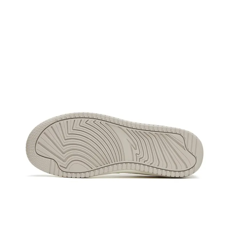 Anta Life Collection 0 Sensitivity Slip-Resistant Cushioning Wear-Resistant Low-Top Skateboard Shoes Gray White-4