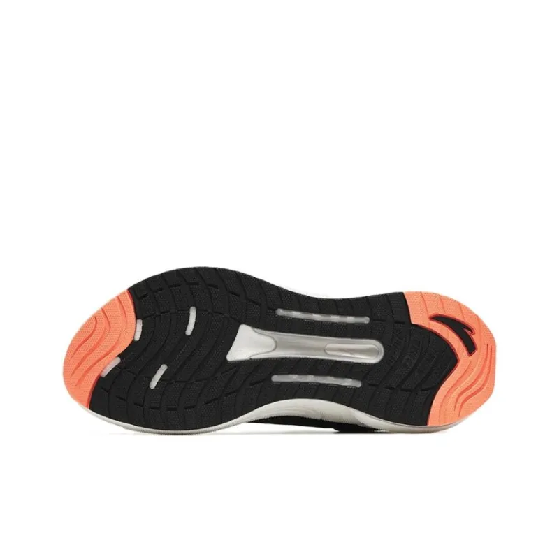 ANTA Running Collection Running Shoes Women's Low Top Black/Lock Orange-4