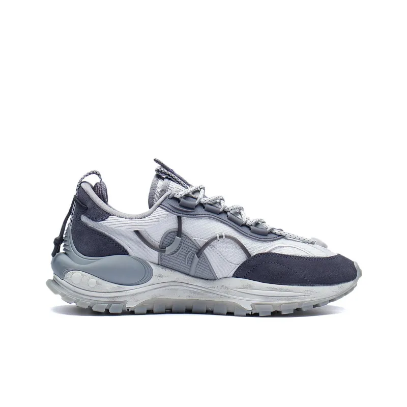 LiNing CF Star Track Cushioning Low-Top Sports Casual Shoes Men's Microcrystalline Gray-1