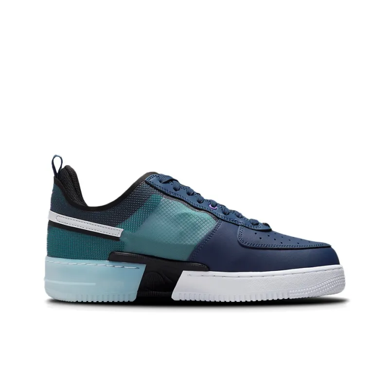 Nike Air Force 1 Low React Midnight Navy Teal-1