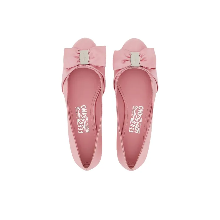 FERRAGAMO Vara Bow-detailing Leather Loafers-3