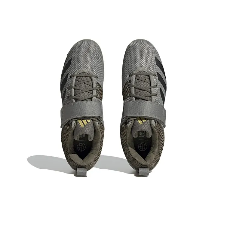 Adidas Powerlift 5 Silver Pebble Core Black Olive Strata-4
