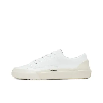 URBANHOOD 5050 Series Anti Slip Wear Resistant Low Top Skateboard Shoes Unisex White