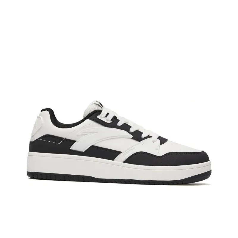 Anta 982GZ Low Top Skateboard Shoes Men's White Black-1
