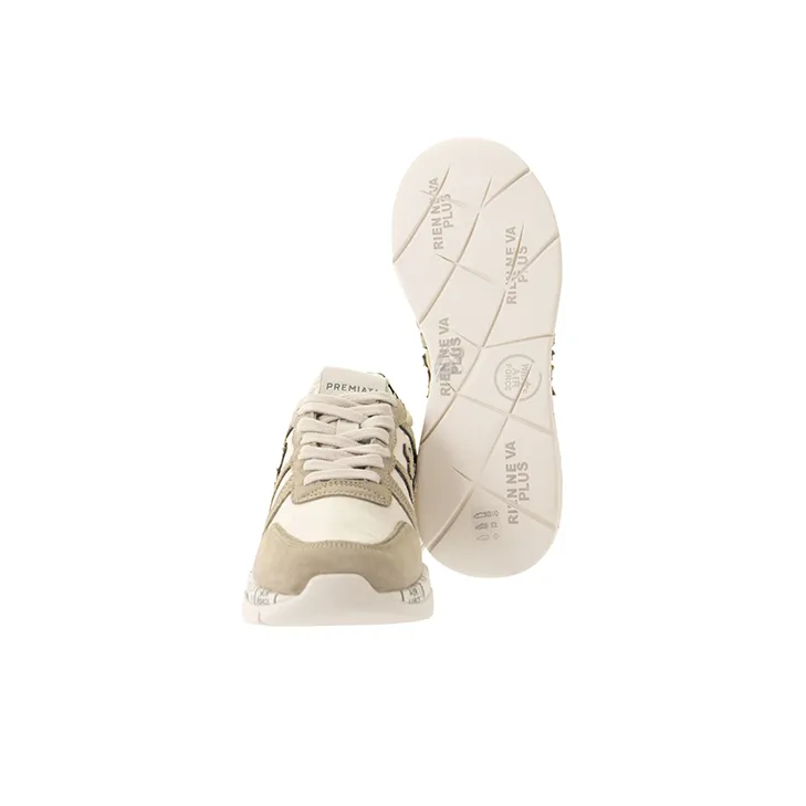 PREMIATA Layla Low-Top Casual Shoes Women's Light Brown-4