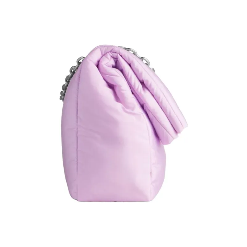 Balenciaga Nylon Handbag Shoulder Bag Women's Lavender-3