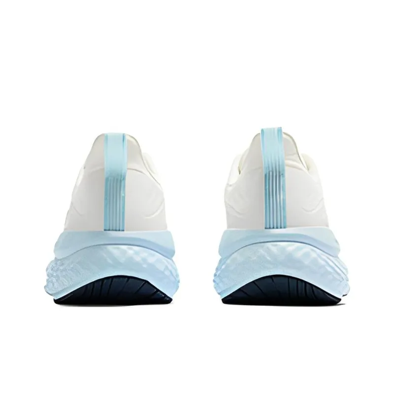 361° E Toughness 1.0 Cushioning, Slip Resistant, And Abrasion Resistant Low Top Casual Running Shoes Men's White Blue-3