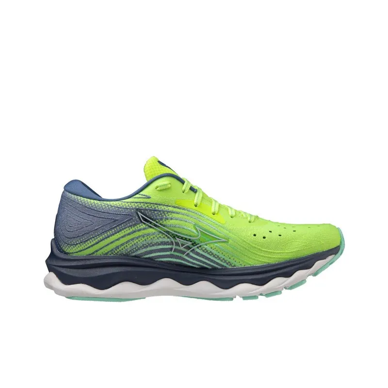 Mizuno Wave Sky 6 'Green Grey' Women's-1