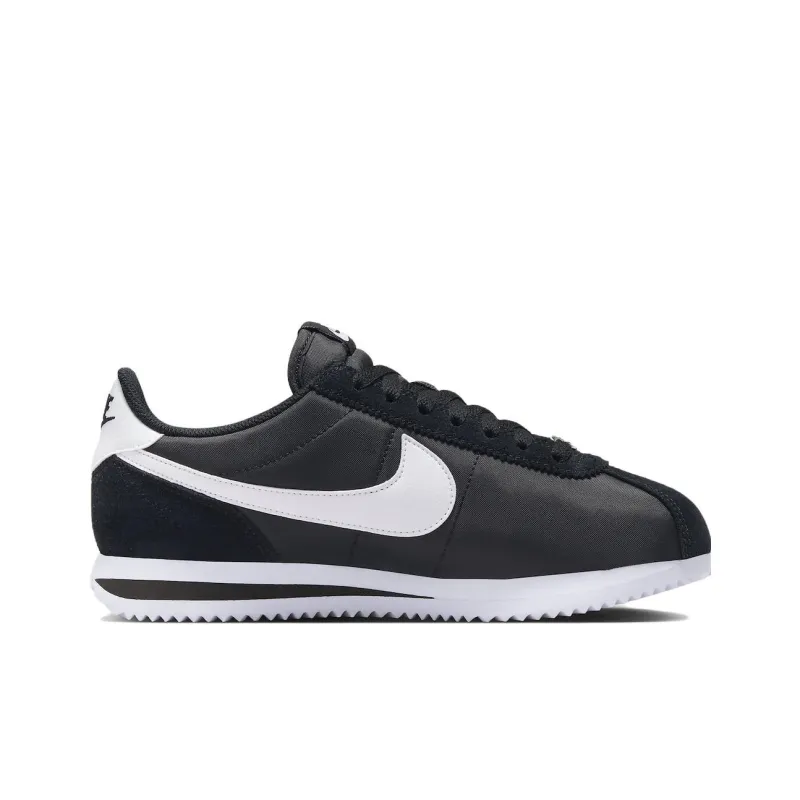 Nike Cortez Nylon Black White Women's-1