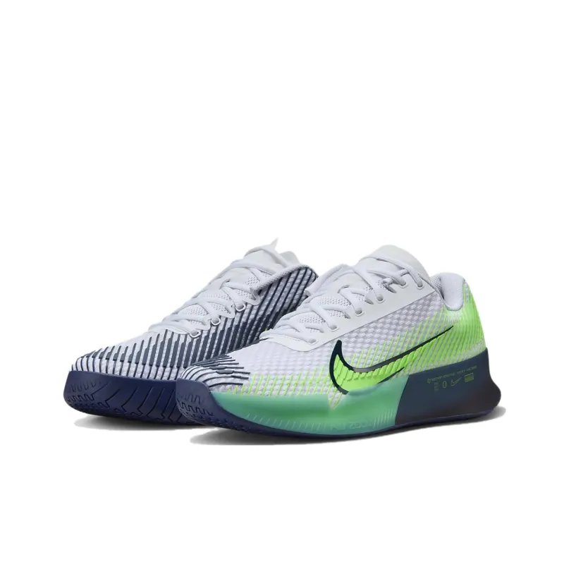 Nike Zoom Vapor 11 Hc 'White Green Strike Navy'-2