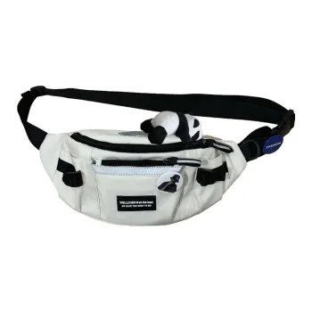 Bywhich Nylon Sling Bag Regular Unisex White/Black/Gray