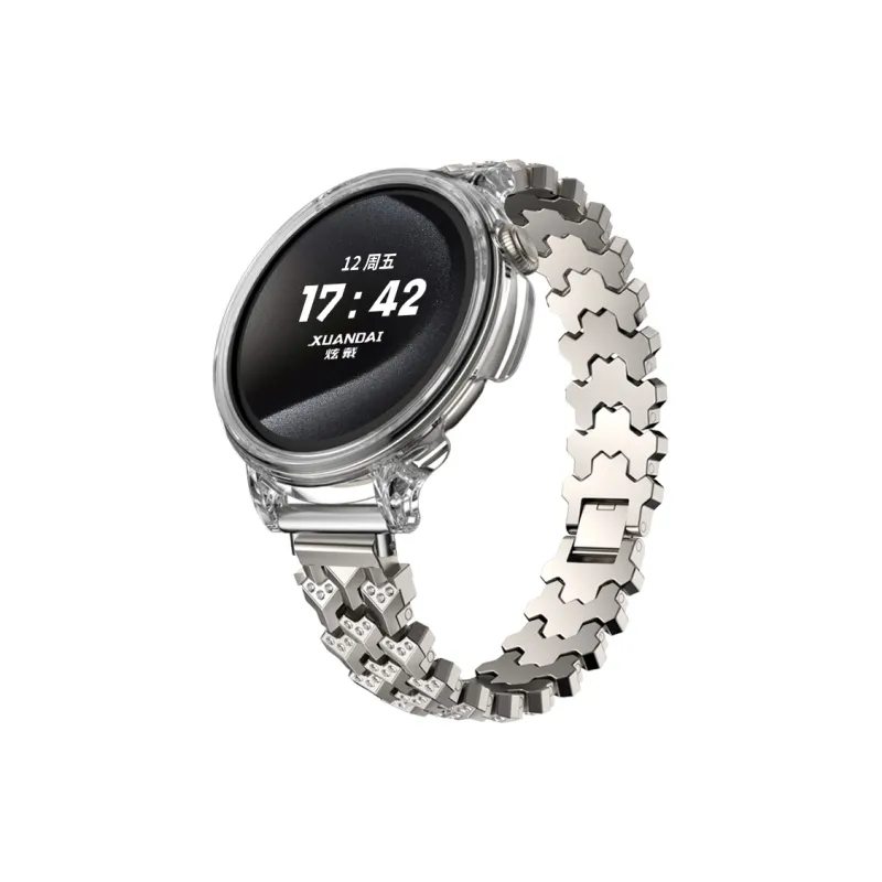 Yu Qing Compatibility Vivo Watch/iQOO Watch GT/3/2/1 Smart Wristband Vivo Compatibility Watch Band 150mm Alloy-1