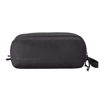 EAGLE CREEK Recycled Polyester Toiletry Bag Trumpets Unisex Black