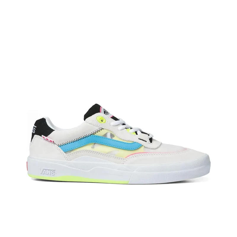 Vans Wayvee Neon 'White Blue Pink'-1