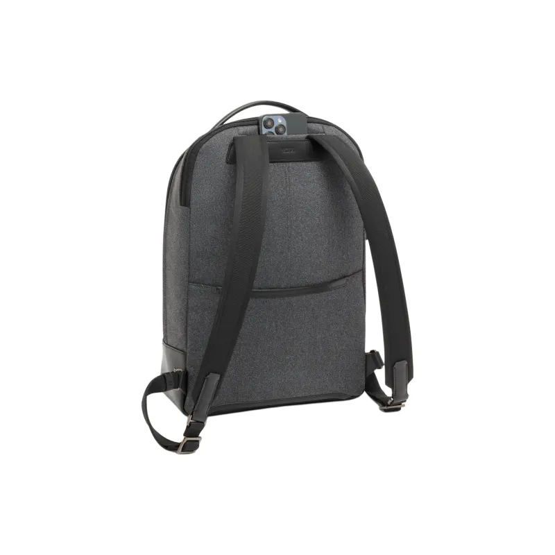 TUMI Polyester Backpack Men's Dark Carbon-1
