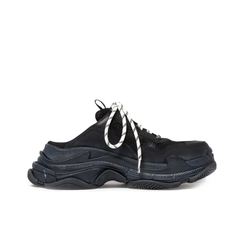 Balenciaga Triple S Stylish Sandal Women's Black-1