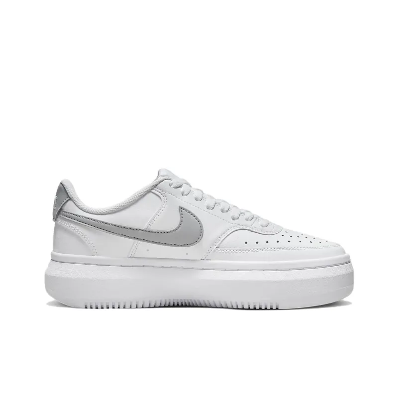 Nike Court Vision Alta Low White Grey Women's-1