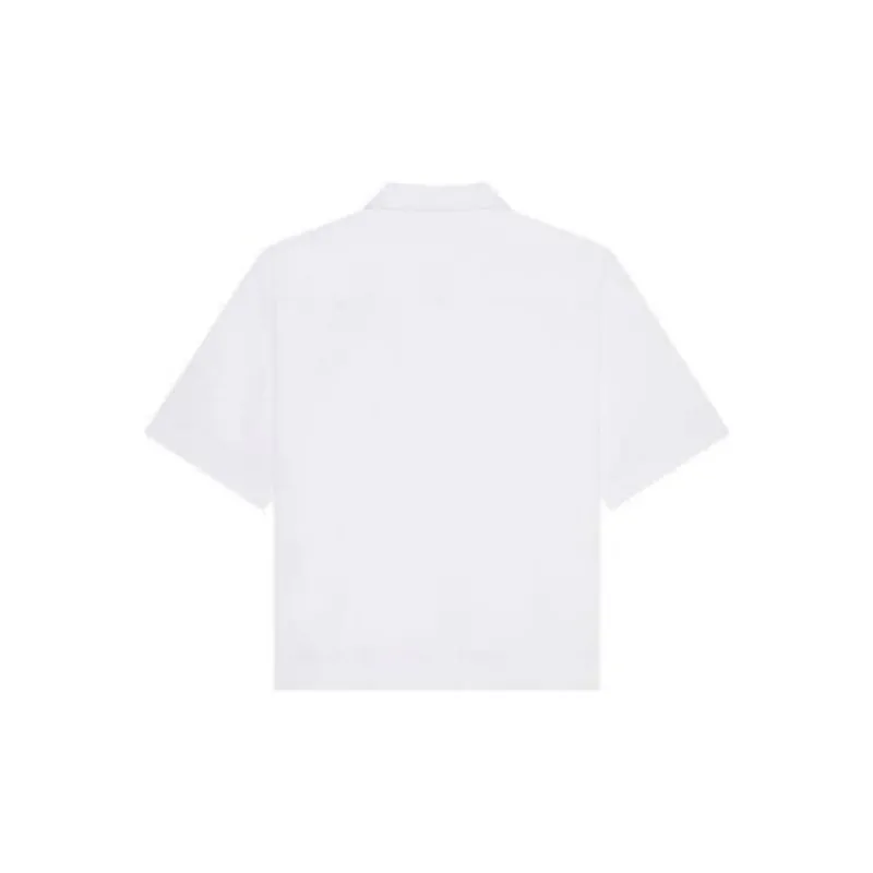 Givenchy Logo Embroidered Short Sleeve Shirt-1