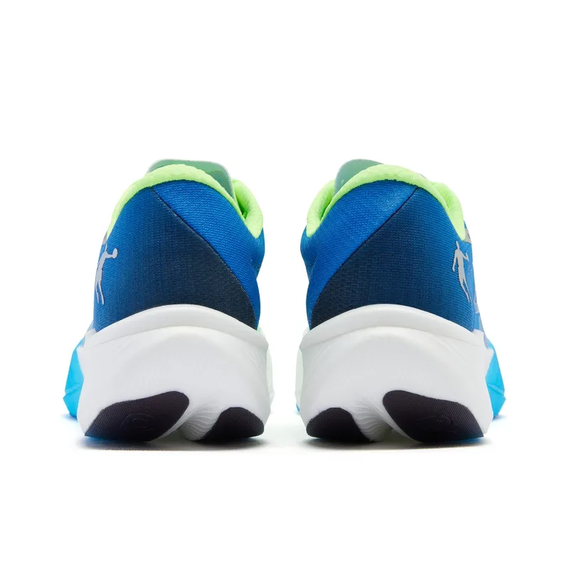 QIAODAN F\PB3.0 Cushioning Anti Slip And Wear Resistant Low Top Running Shoes Men's Green Blue-2