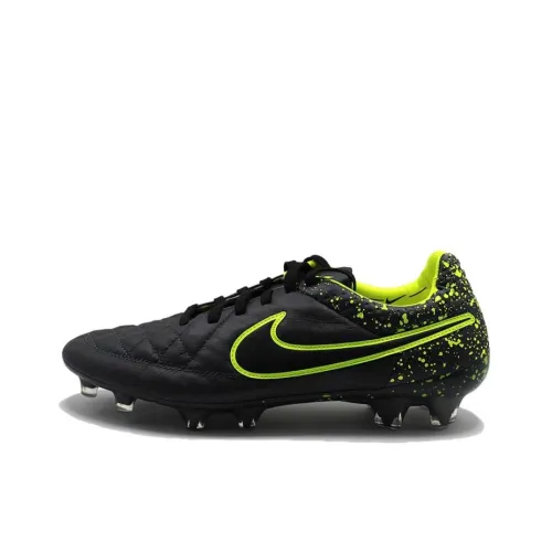 Nike Tiempo Legend 5 Soccer Shoes Men Low Top Electric Glow Flint Ink Splatter