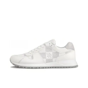 LOUIS VUITTON Run Away Wear Resistant Low Top Casual Shoes Men's Gray