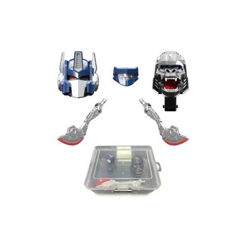 Little Wrangler Robot Transforming Toy Transformers Optimus Primal Head Sculpt Model Accessories
