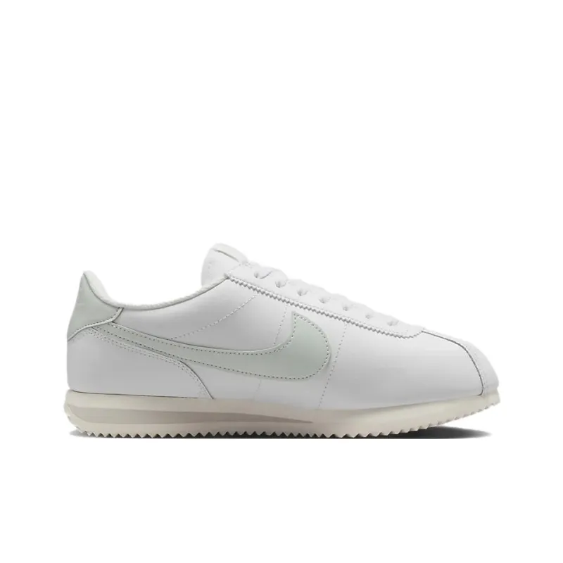 Nike Cortez Leather Summit White Light Silver Women's-1