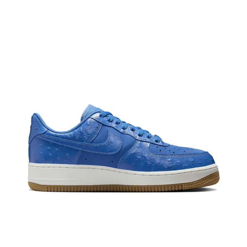 Nike Air Force 1 Low '07 Lx Blue Ostrich Women's-1