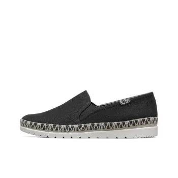 Skechers Bob's Flexpadrille 3.0 Anti-Slip And Wear-Resistant Rebound Low-Top Sports Casual Shoes Women's Black