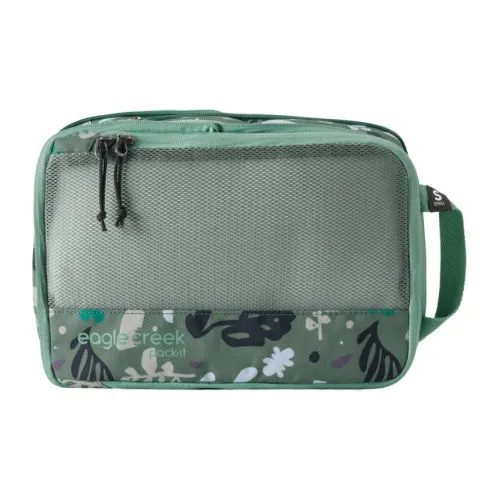 EAGLE CREEK Recycled Polyester Handbag Storage Bags Small Size Unisex Duck Green