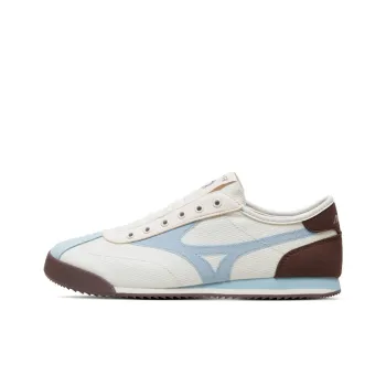 Mizuno LG 60S Slip Resistant, Breathable, Lightweight Low Top Casual Shoes Women's Beige Blue