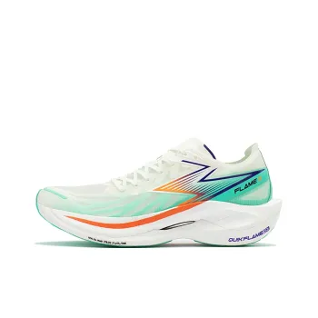 361° Feiran 2 Cushioned Anti Slip And Wear Resistant Lightweight Low Top Running Shoes Unisex White Green