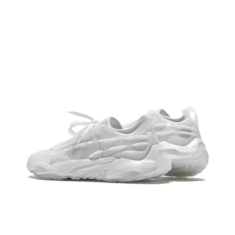 Anonymous Club x PUMA Plexus Cushioned Slip Resistant Low Top Running Shoes Men's White-3