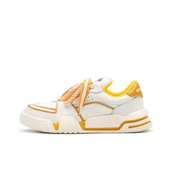 The Last Redemption Spacecourt Stylish Skateboarding Shoes Women's Yellow