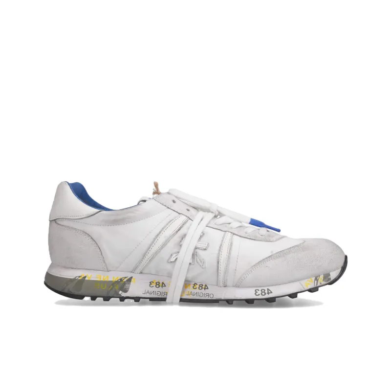 PREMIATA Lucy Low-Top Casual Shoes Men's White-1