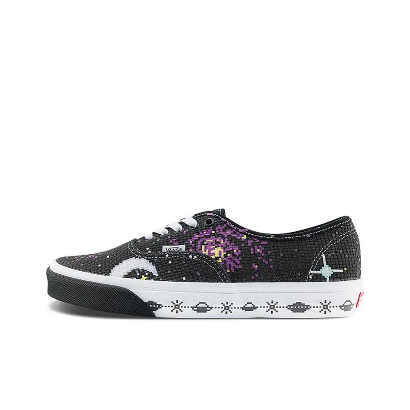 Vans X Clottee Authentic 'Pixelated Universe Black'-0