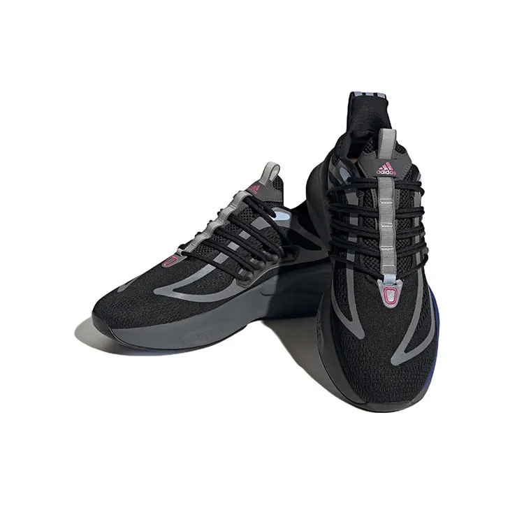 Adidas AlphaBoost V1 'Black Blue Fuchsia'-2