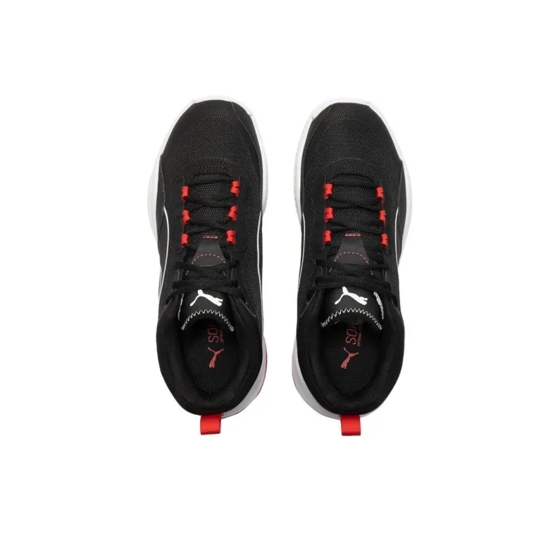 PUMA Playmaker 'Black White Red'-3