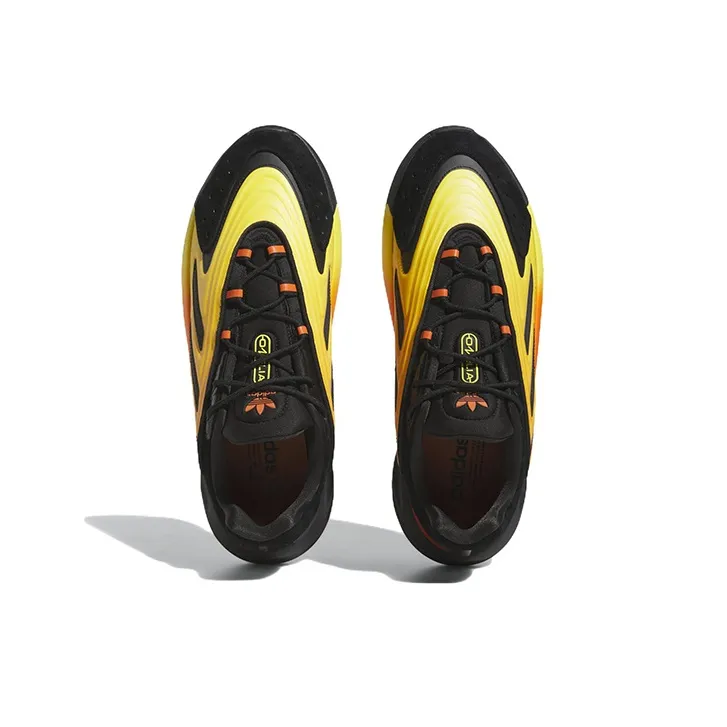Adidas Ozelia Black Semi Impact Orange-4