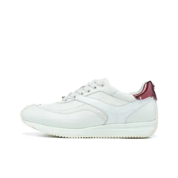 LI NING 1990 Zhengrong Anti Slip Wear Resistant Low Top Sports Casual Shoes Women's White Red