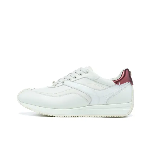 LI NING 1990 Zhengrong Anti Slip Wear Resistant Low Top Sports Casual Shoes Women's White Red