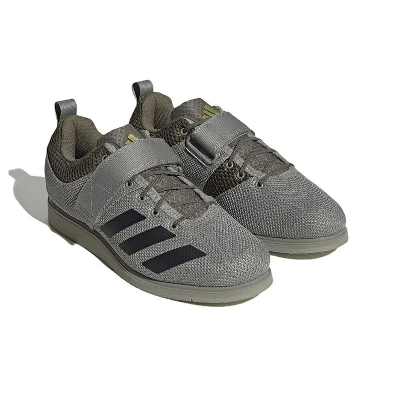 Adidas Powerlift 5 Silver Pebble Core Black Olive Strata-2