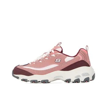 Skechers D Lites Shoes 'Pink Red' Women's